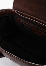 Кожаная сумка DBR 31341 темно-коричневый