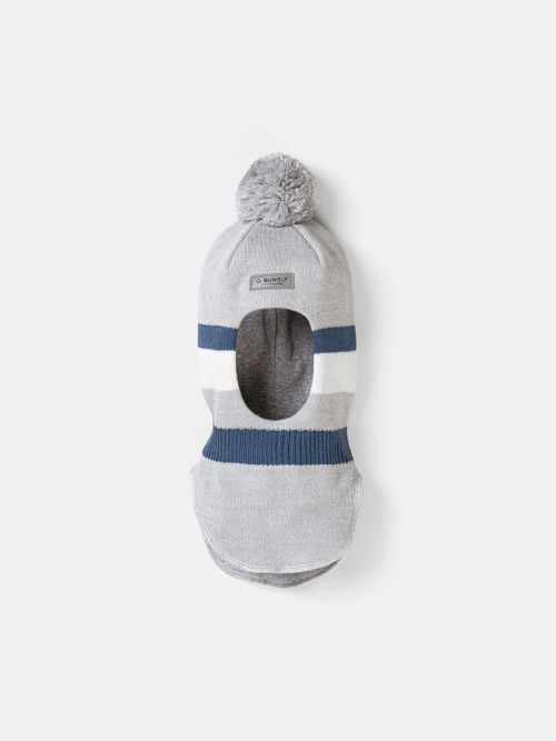 Шлем демисезонный из смесовой шерсти Колор блок 