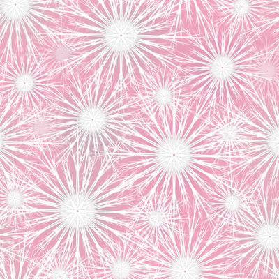 нежный розовый абстрактный узор с белыми снежинками.