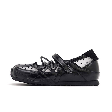 Unclewen Punk Summer Pu Mesh Height Increasing черный