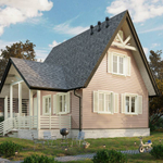 Сайдинг Docke Standard Ёлочка D5C PSSA-1041 Крем-брюле 3000 мм