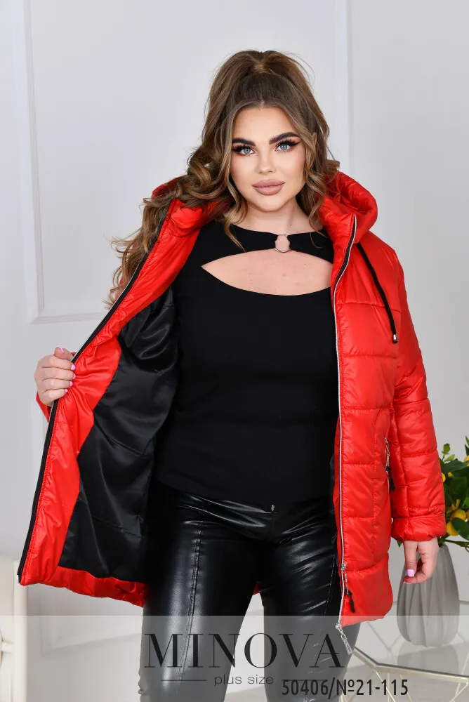 Куртка 21-115-красный Minova