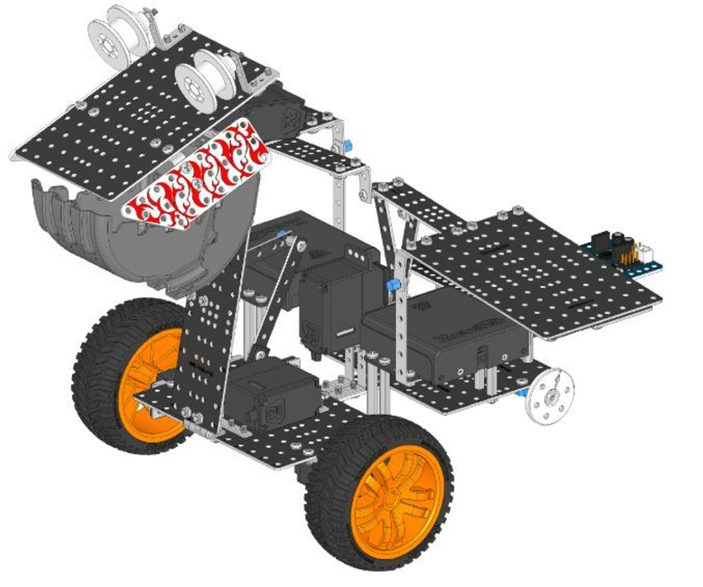 Ресурсный робототехнический набор Robo kit 4-5 для изучения технологий дистанционного управления к набору Robo kit 1