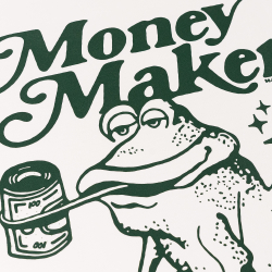 Футболка HAIDED MONEY TOAD Экрю