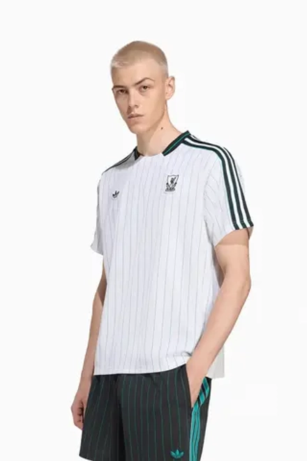 Футболка adidas Liverpool FC 25/26 Terrace Icons - белый
