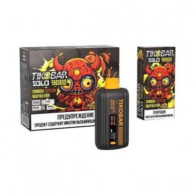 Tikobar Solo 9000 - Lemon Peach Passion Fruit (Лимон Персик Маракуйя)