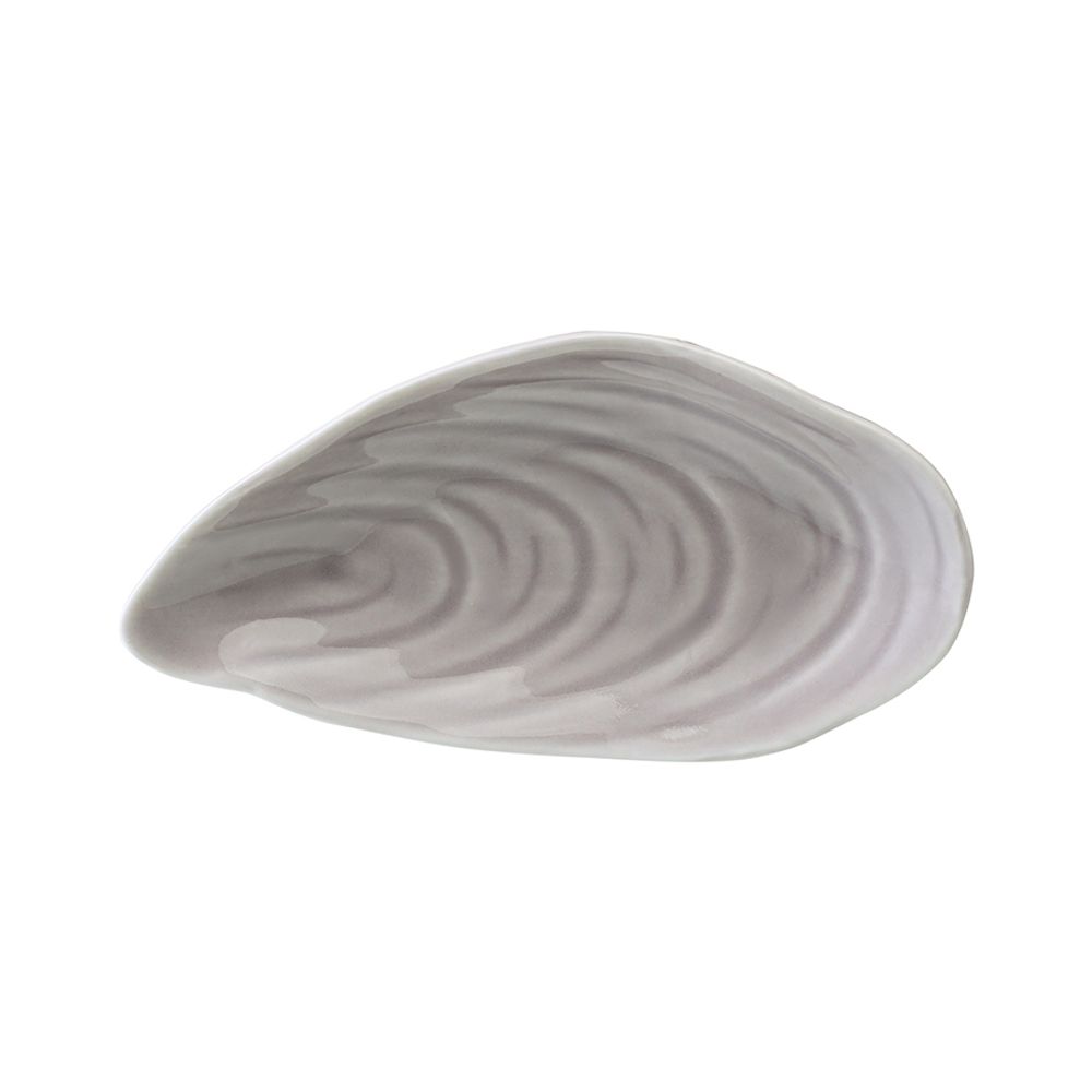 Набор для сервировки Oyster shell серого цвета из коллекции Sea treasures