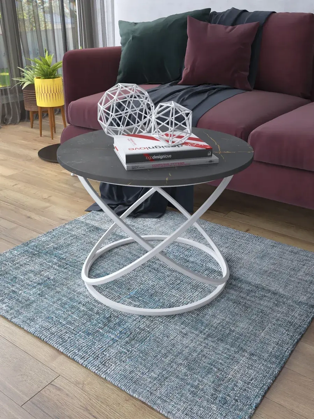 Журнальный стол Инфинити - БЗЧ - МДФ в ПВХ