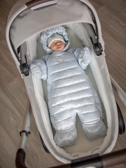 Демисезонный комбинезон-трансформер Наследник Выжанова для малыша Голубой