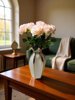 Искусственные цветы, желтые подсолнухи / Высота 44 см. 9 стебелей 9 бутонов/