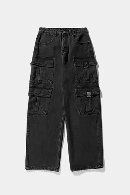 Джинсы SHMOT "Cargo 4 Pockets" Черный