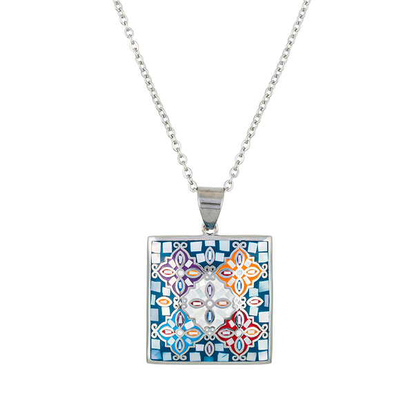 Колье Fiore Luna ENAMEL MIX BP03194-2 M/S