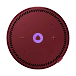 Умная колонка Яндекс Станция Мини (с часами), Красный гранат