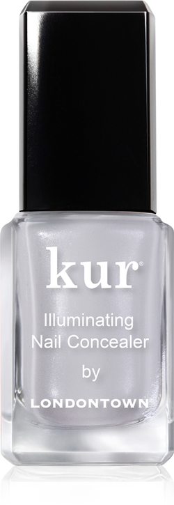 LONDONTOWN Kur Illuminating Nail Concealer - Светящийся лак для ногтей оттенок Quartz, 12 ml