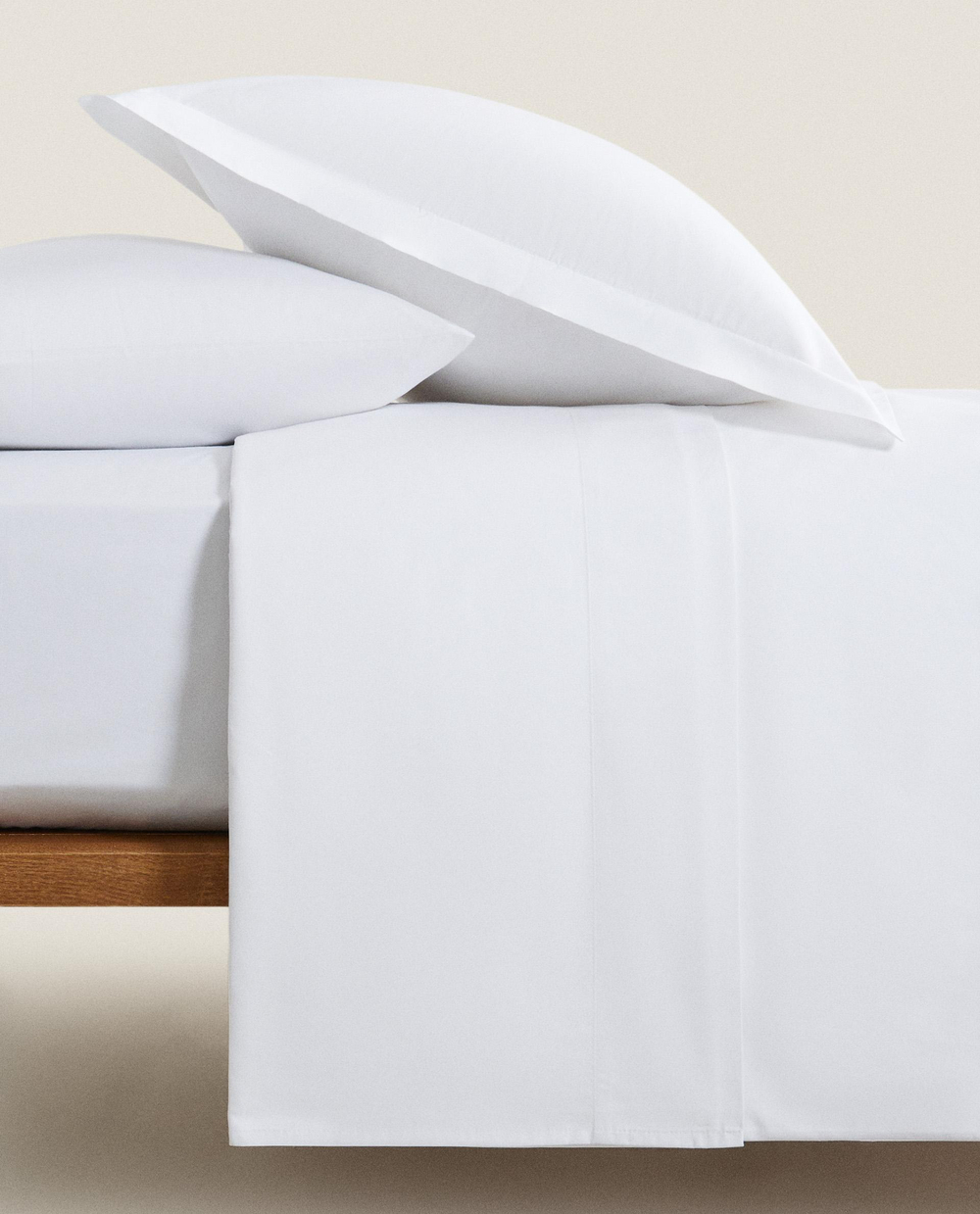 Простыня Zara Home перкаль, хлопок 100%, однотонный, 0020/089