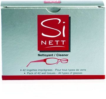 Салфетки влажные для очистки линз  Sinett (уп. 42 шт.)