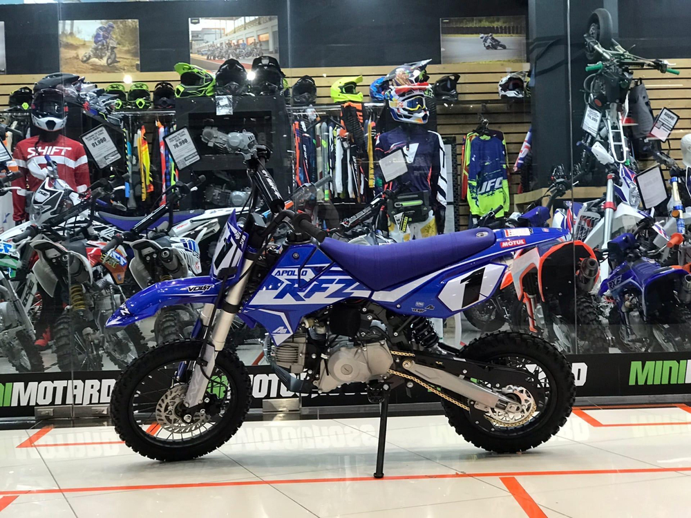 Питбайк Apollo RFZ START 110E Auto 14/12 Синий 2021