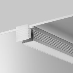 Комплект заглушек (для профиля 35×35) 2 шт., Maytoni ALM-3535A-S-EC 642033