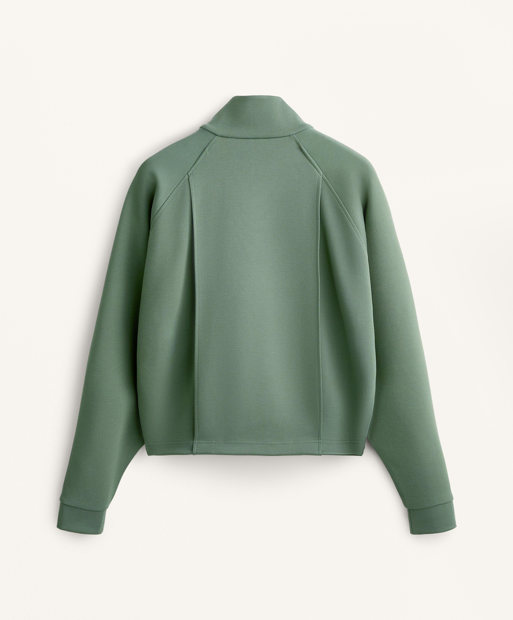 Oysho Куртка с карманами, линялый зеленый