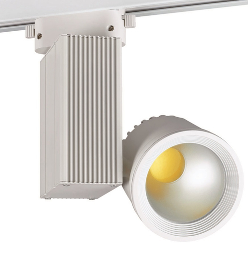 ULB-M01А-20W/WW WHITE Светильник светодиодный трековый. Мощность - 20 Вт. Световой поток —1100 Лм. Цвет свечения — теплый белый. Степень защиты IP20.