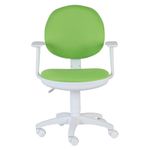 Кресло детское Бюрократ CH-W356AXSN/15-118 салатовый, пластик белый