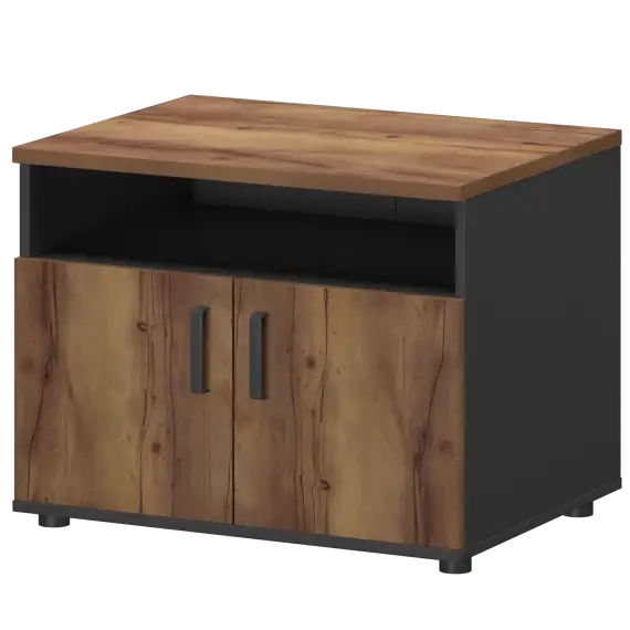 Тумба для оргтехники СМТ-2ДН Тип2  800x600x607 Смарт
