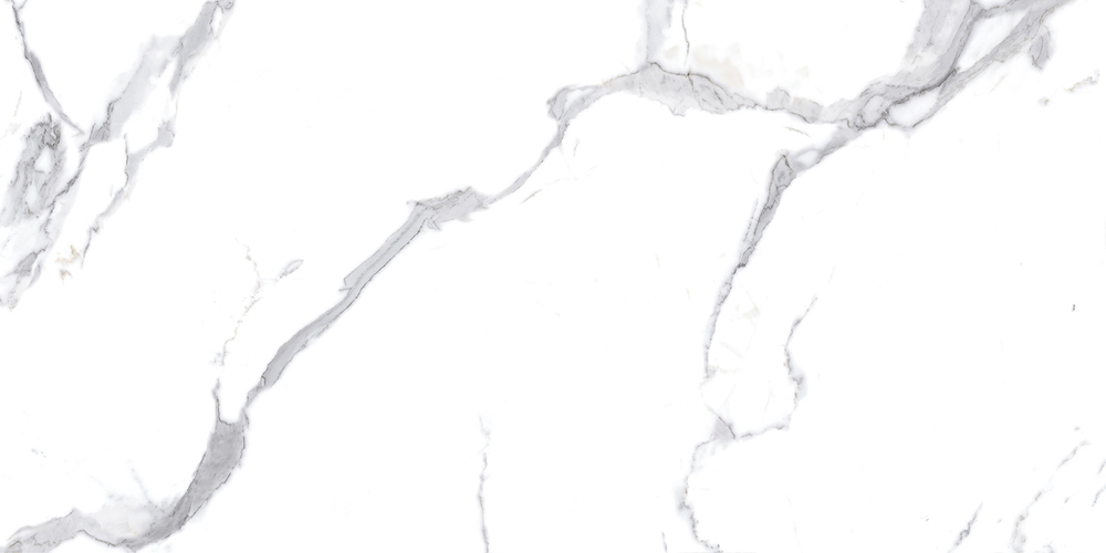 Calacatta Splendid Silver Керамогранит белый 60х120 Полированный