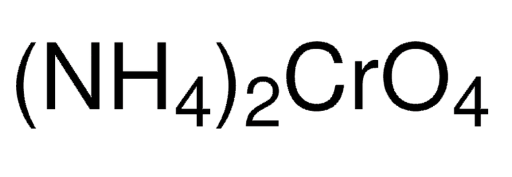 аммоний хромовокислый - формула