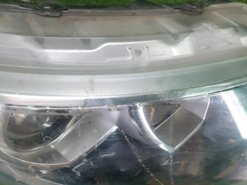 Битая Фара правая Nissan Qashqai J11 (2013-2019) галоген (В пленке)
