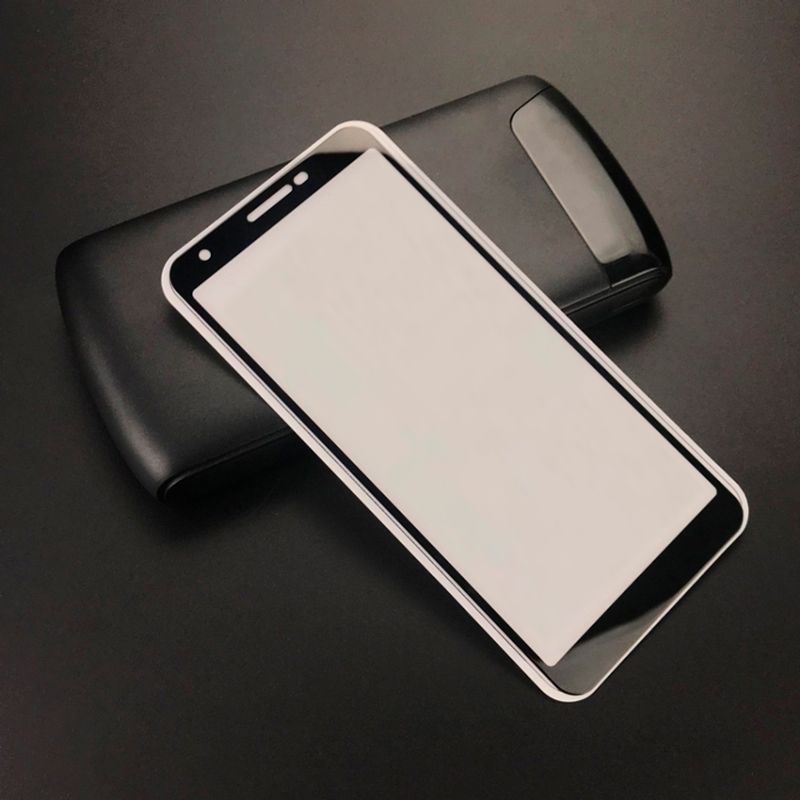 Защитное стекло 3D Full Glue для Google Pixel 3A. 0.3мм черная рамка