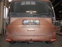 Фаркоп оцинкованный Galia V090A для Volkswagen Caddy 2020-(паспорт и сертификат в комплекте)(без электрики)
