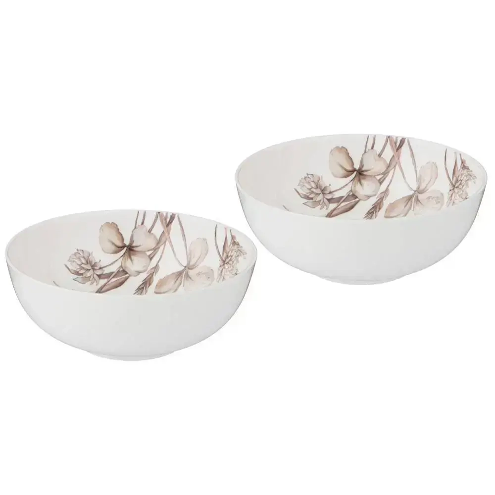 Набор розеток 2шт, 9,5см «Белый цветок»