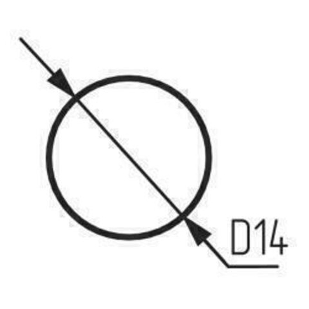 Заглушка самоклеящаяся, античная сосна 3212