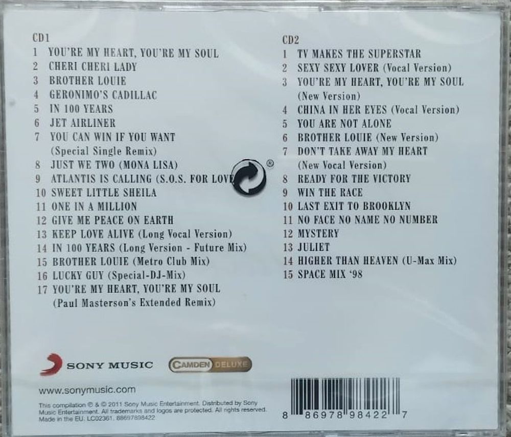 Modern Talking The Very Best Of Modern Talking (2CD) Модерн Токинг. Новый запечатанный музыкальный диск (CD)