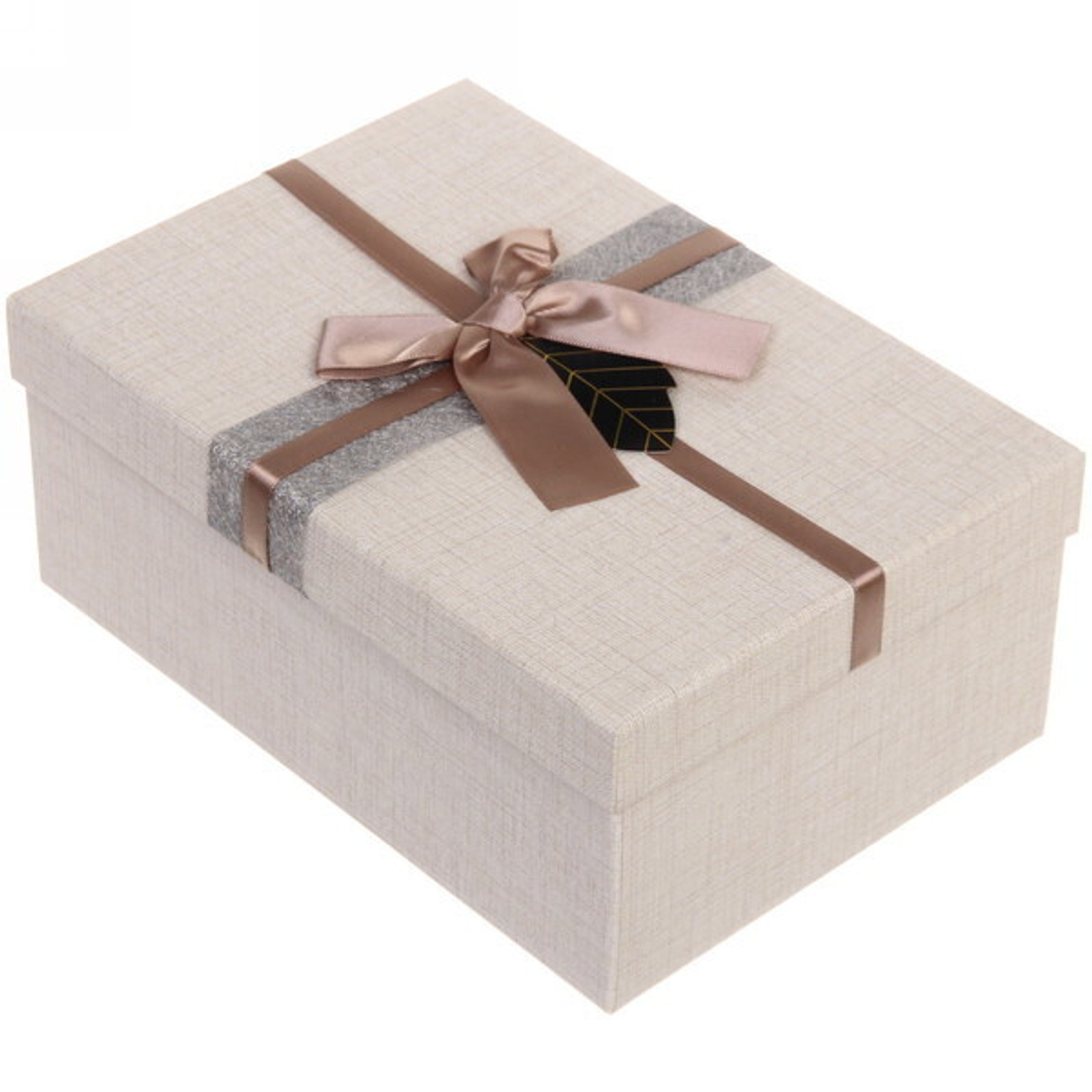 Коробка подарочная «Для любимых», цвет белый, 23*16*9.5 см