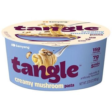 Паста Samyang TANGLE со сливочным соусом и грибами 105г (Корея)