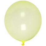Воздушные шары «Кристалл» 25шт 12»/30см желтый