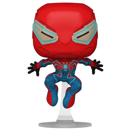 Фигурка Funko POP! Bobble Marvel Games Spider-Man 1 Peter Parker Velocity Suit (Exc) (974) 76676 / Фигурка Фанко ПОП! по мотивам компьютерной игры "Человек-паук", Человек-паук