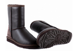 UGG Classic Short Metallic Chocolate