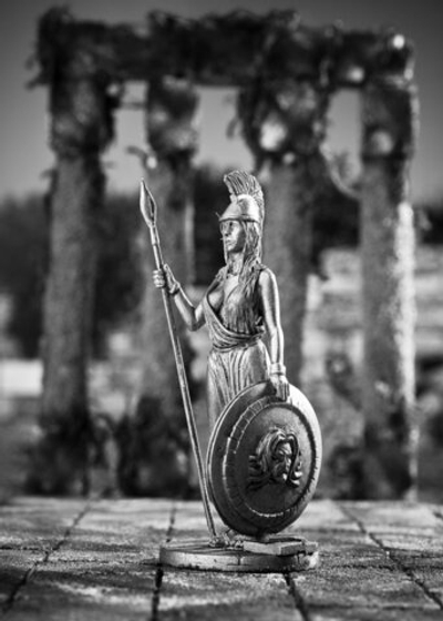 Оловянная фигурка Богиня Афина