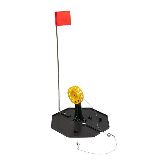 Жерлица на подставке оснащенная ЖЗО-05 (d-210мм.катушка d-65мм) ТОНАР