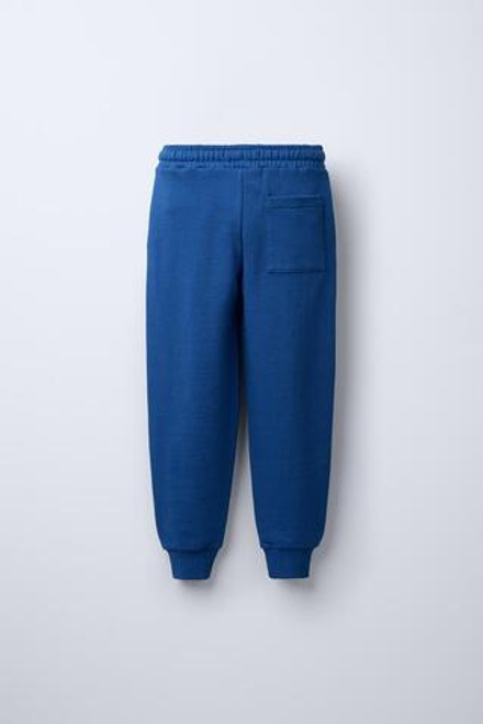 ZARA ДЖОГГЕРЫ С НАДПИСЬЮ, СИНИЙ ЭЛЕКТРИК