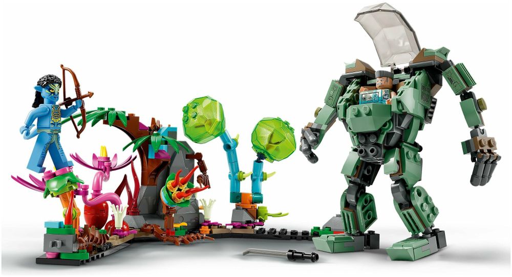 Конструктор LEGO Аватар 75571 Нейтири и Танатор против AMP-робота Куорича