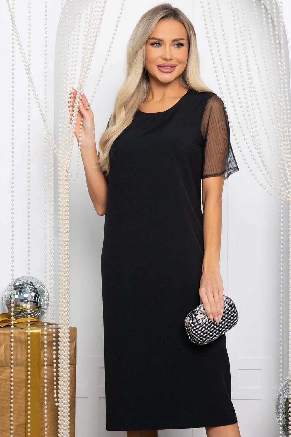 Платье Первое свидание (черное) П14638-25М LT Collection