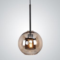 Подвесной светильник CATCH AMBER Ball S D20
