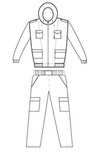 Костюм Демисезонный  Склон полофлис multi grey Вожак