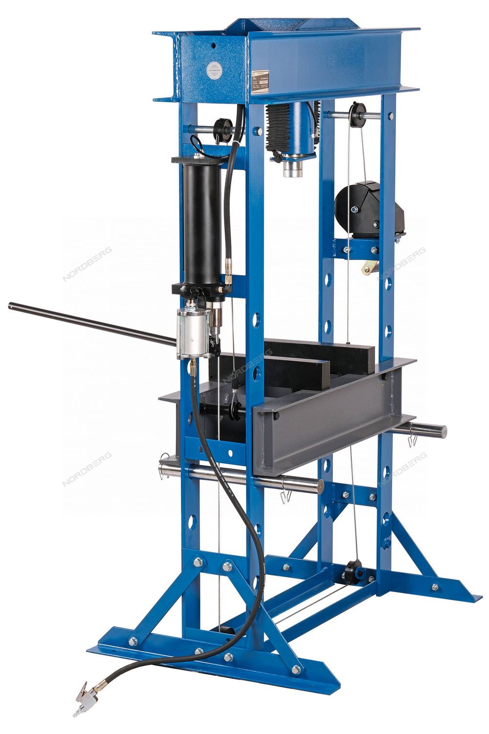 NORDBERG (N3651AL) Гидравлический пресс, 50 т, пневмоуправление