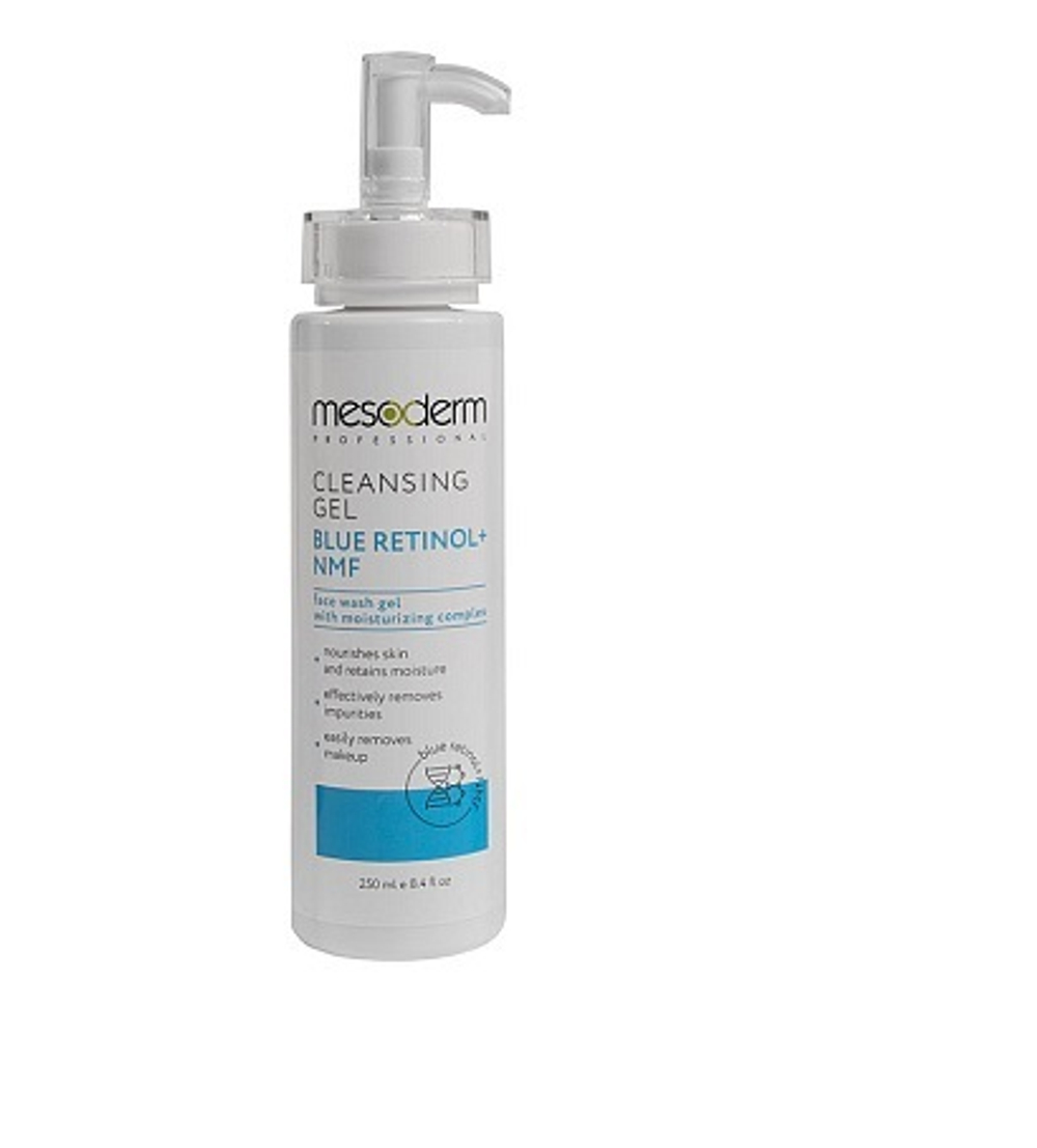 Очищающий гель «Blue Retinol+NMF», MESODERM, 250 мл