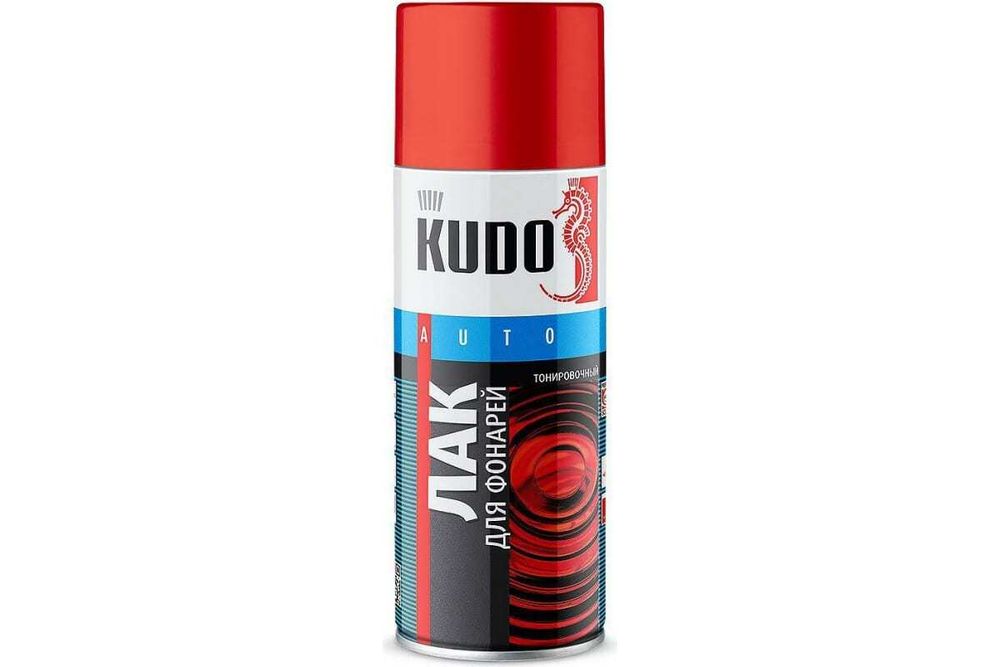 ЛАК ДЛЯ ТОНИРОВКИ ФОНАРЕЙ КРАСНЫЙ KU-9022 520МЛ