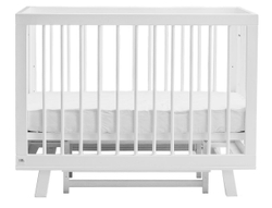 Кроватка детская Lillaland Lilla Aria с маятником белый